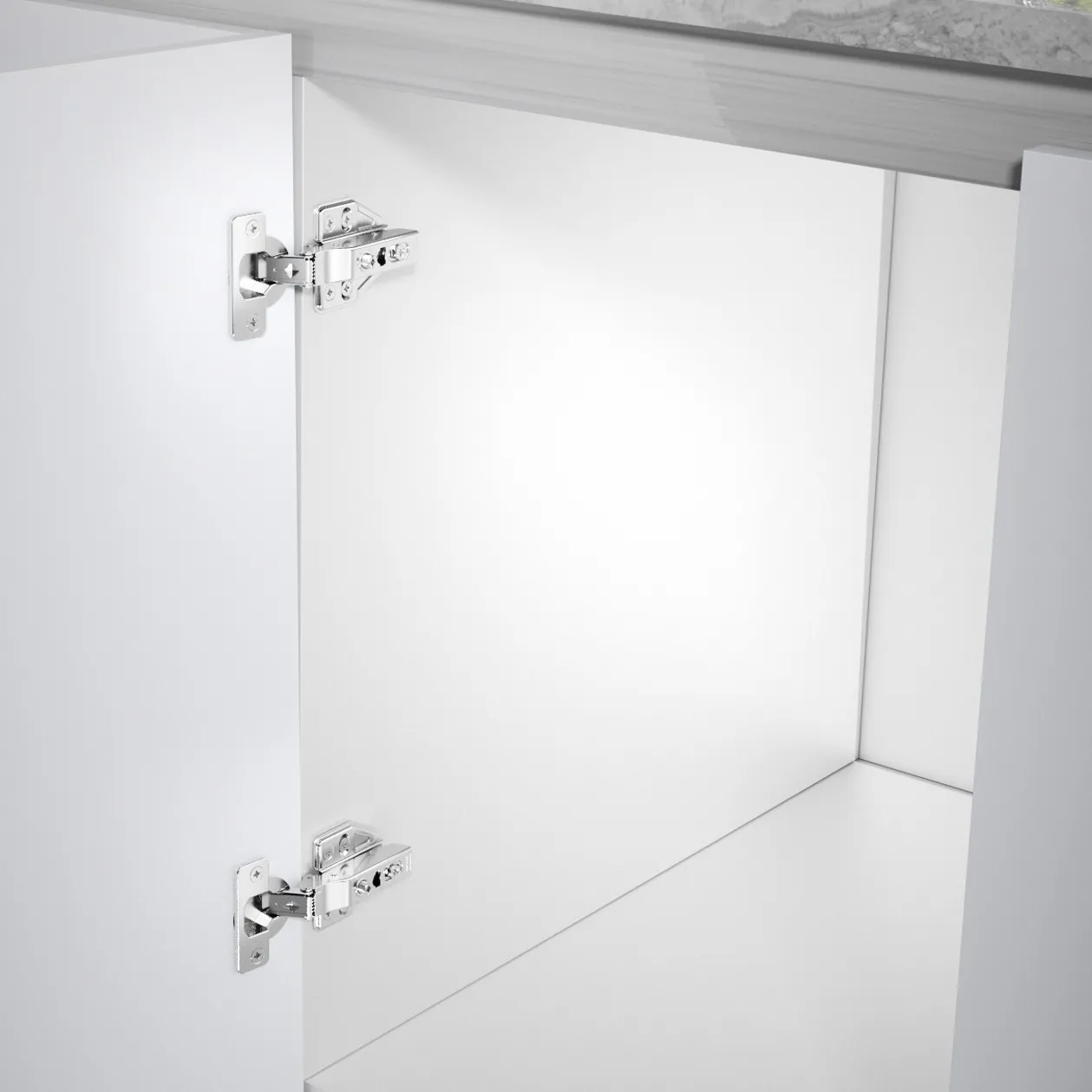 How to Change Exposed Cabinet Hinges to Hidden