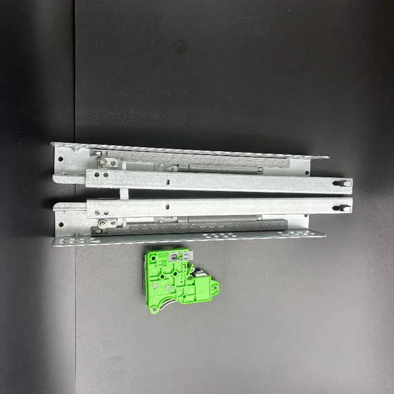 Wholesale Three-Section Synchronized Undermount Drawer Slides with Soft-Close2