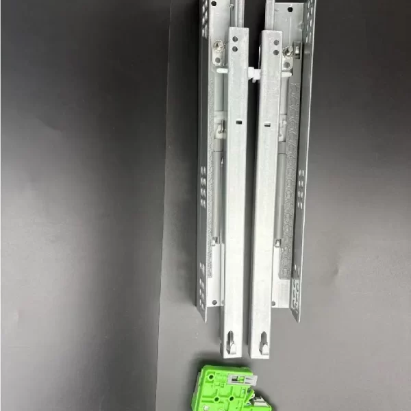 Wholesale Three-Section Synchronized Undermount Drawer Slides with Soft-Close4