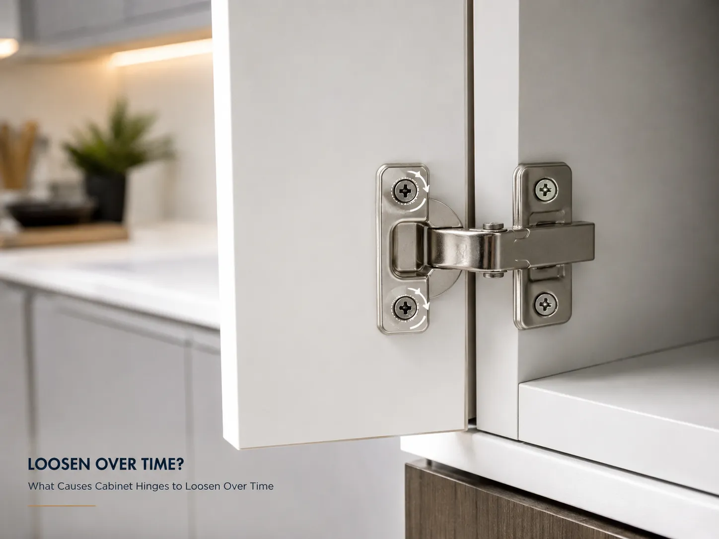 What Causes Cabinet Hinges to Loosen Over Time