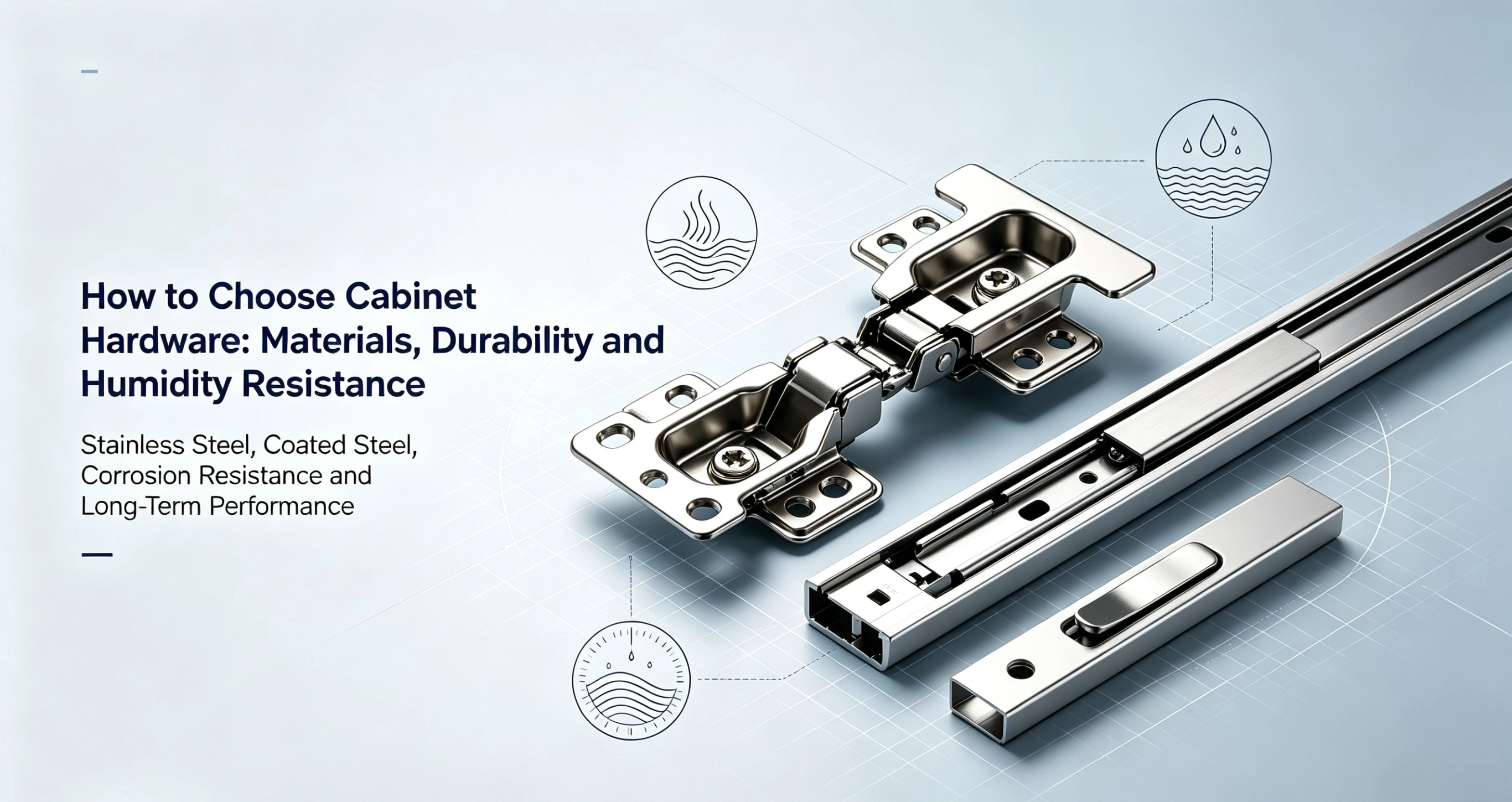 How to Choose Cabinet Hardware Materials, Durability and Humidity Resistance